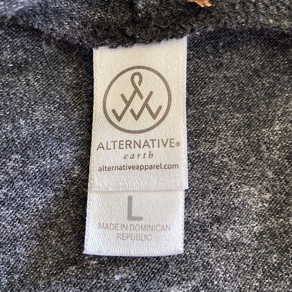 Alternative Earth Size Large Gray Kind is the New Cool Hoodie: 3034 - Picture 5 of 7